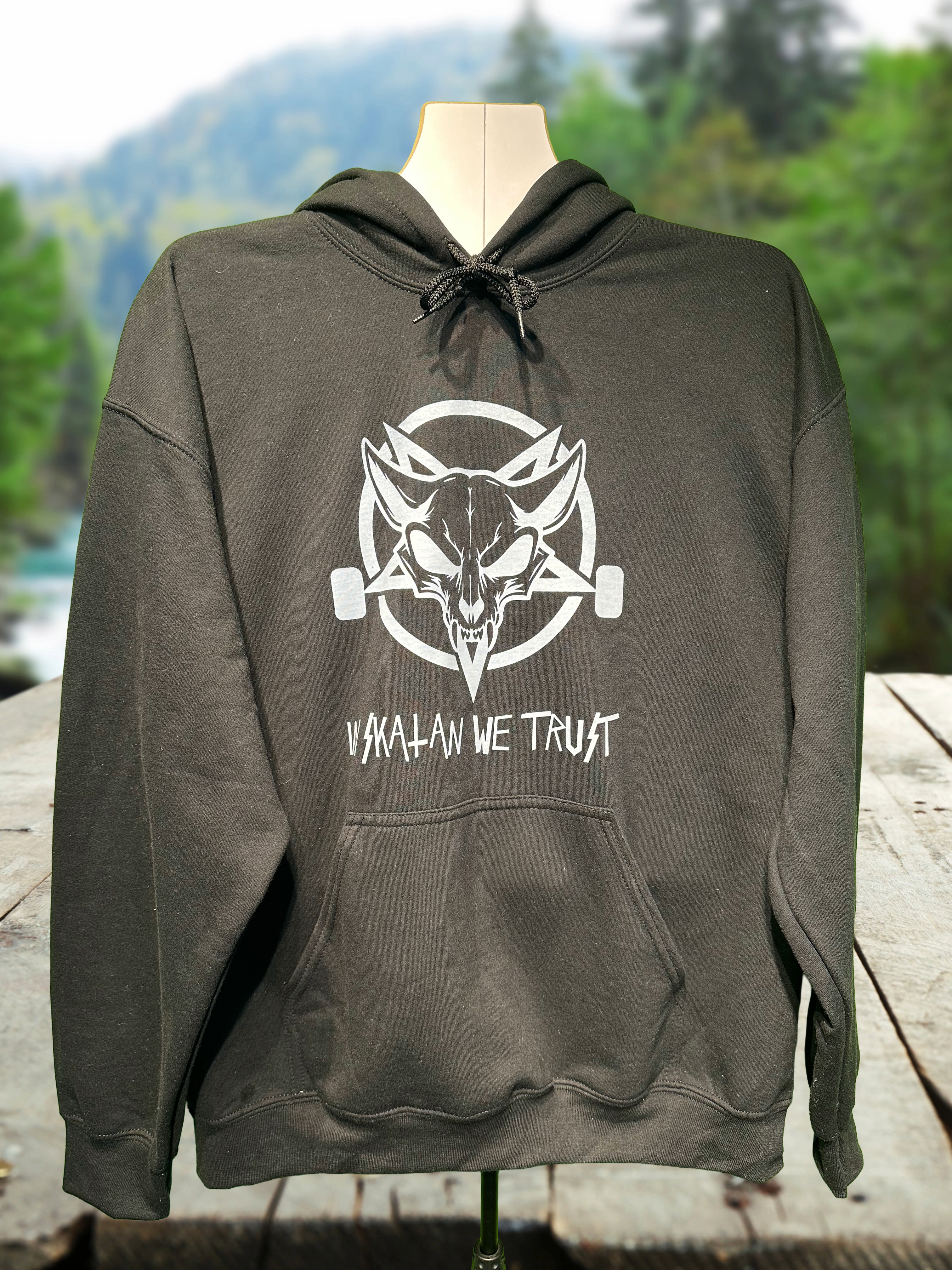 InSkATANweTrust X Commandments Hoodie