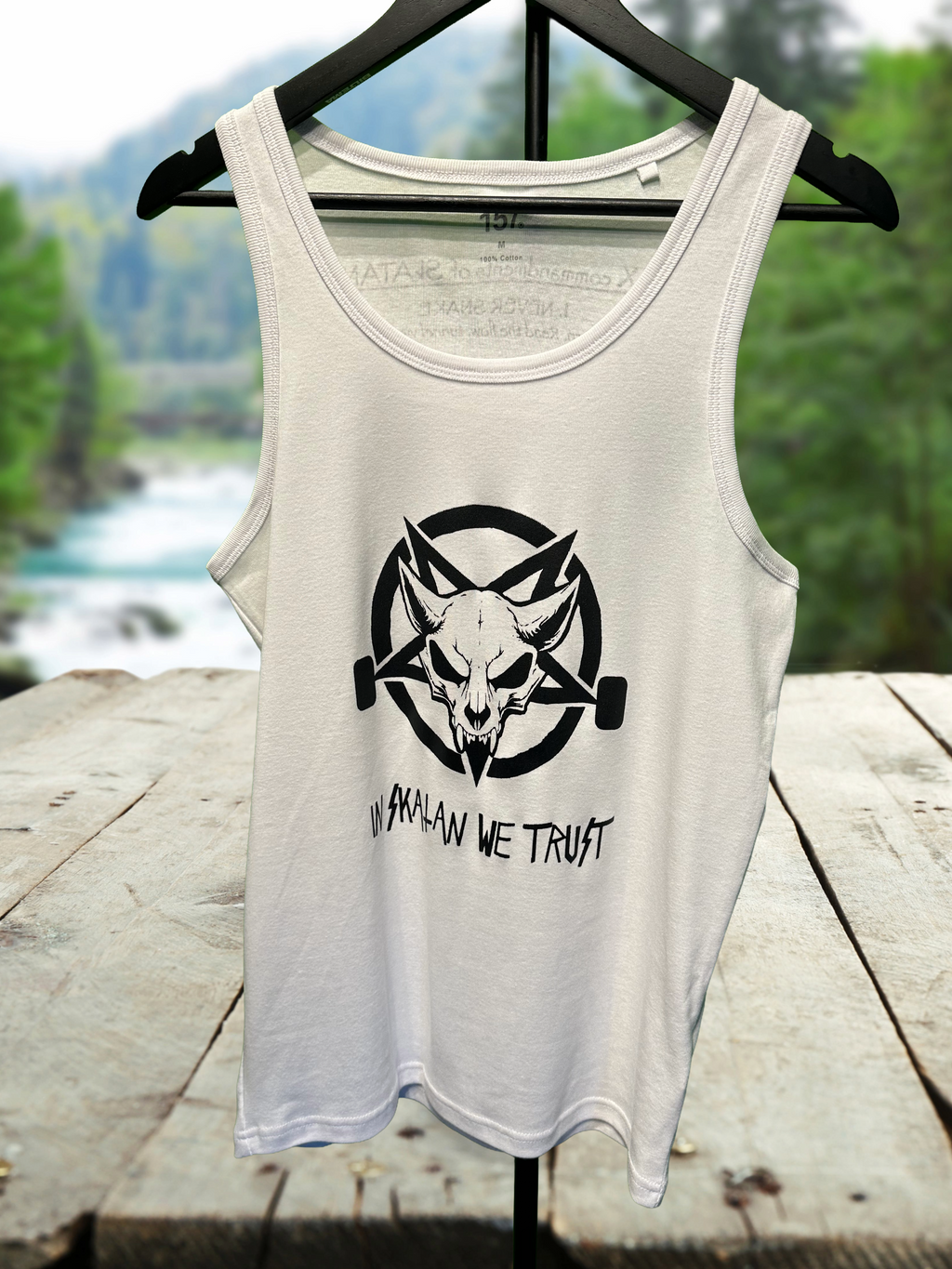 InSkATANweTrust X Commandments Singlet