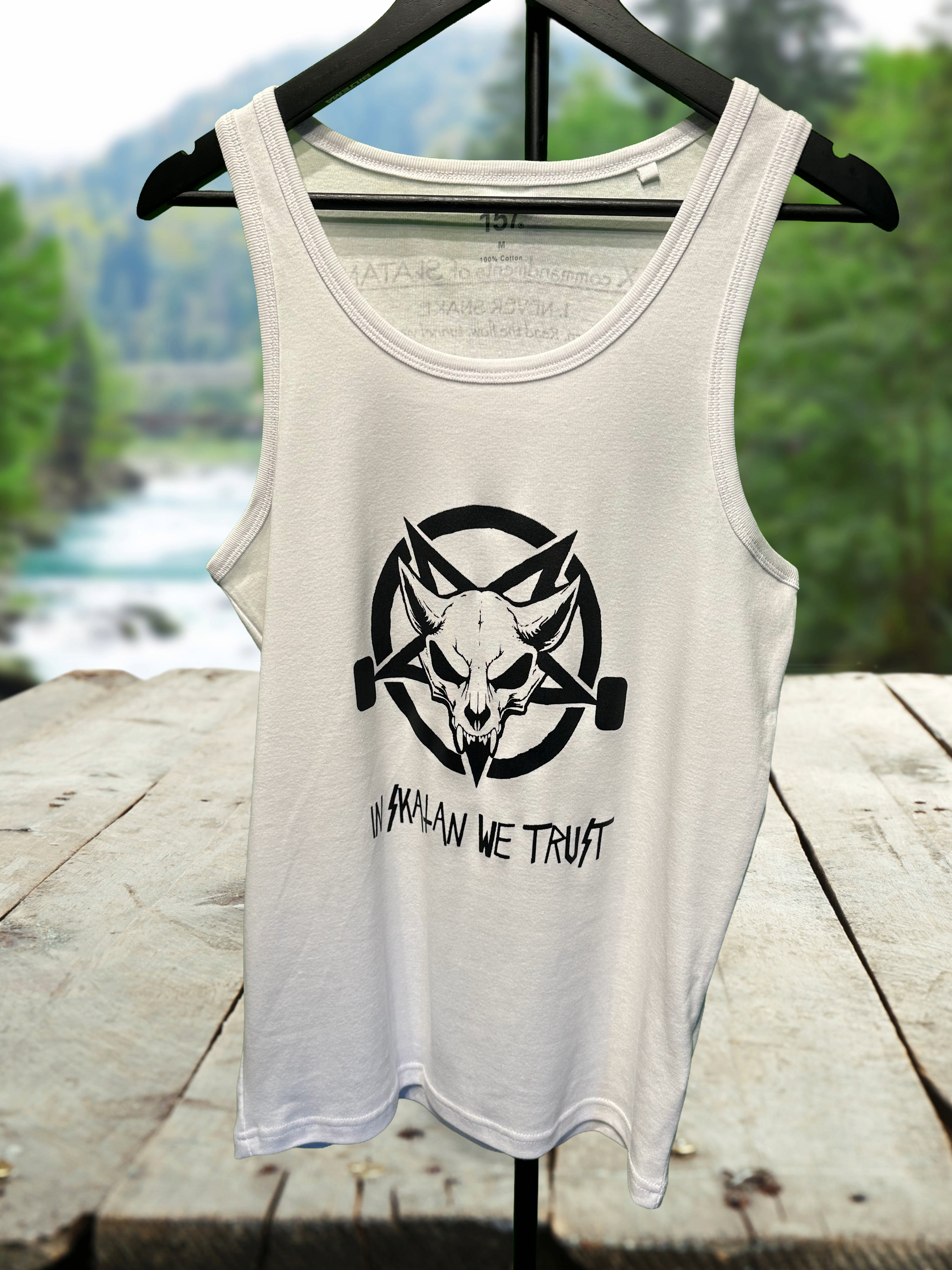 InSkATANweTrust X Commandments Singlet